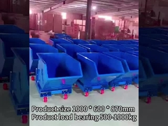 Self-Dumping Bin for Forklift | Heavy-Duty Waste Tipping Bin